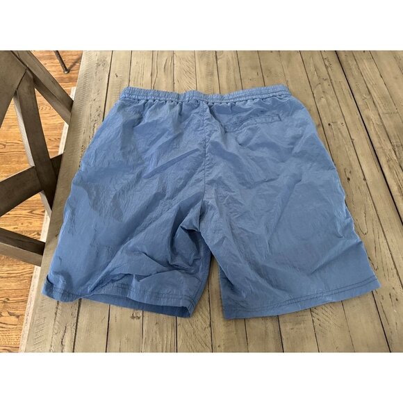 RAG & BONE Barton Nylon Drawstring Shorts In Blue XL - Picture 4 of 4